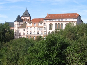 Seitenansicht des Missionshauses